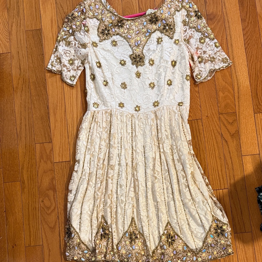 Beaded Dress- fun for a special occasion! Cute with cowboy boots 👢